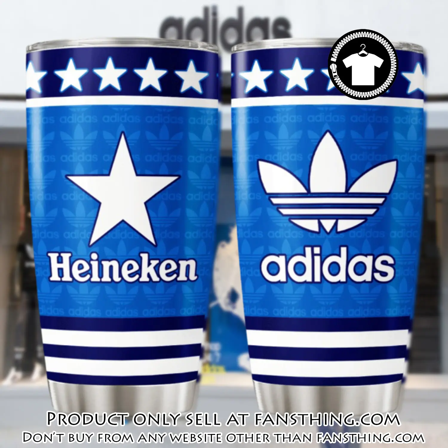 Adidas heineken stainless steel tumbler 20oz30oz fst0027517